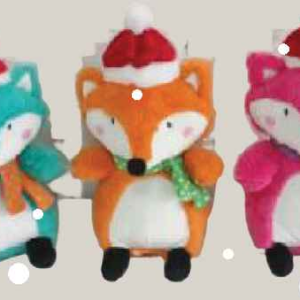 christmas plush toys fox